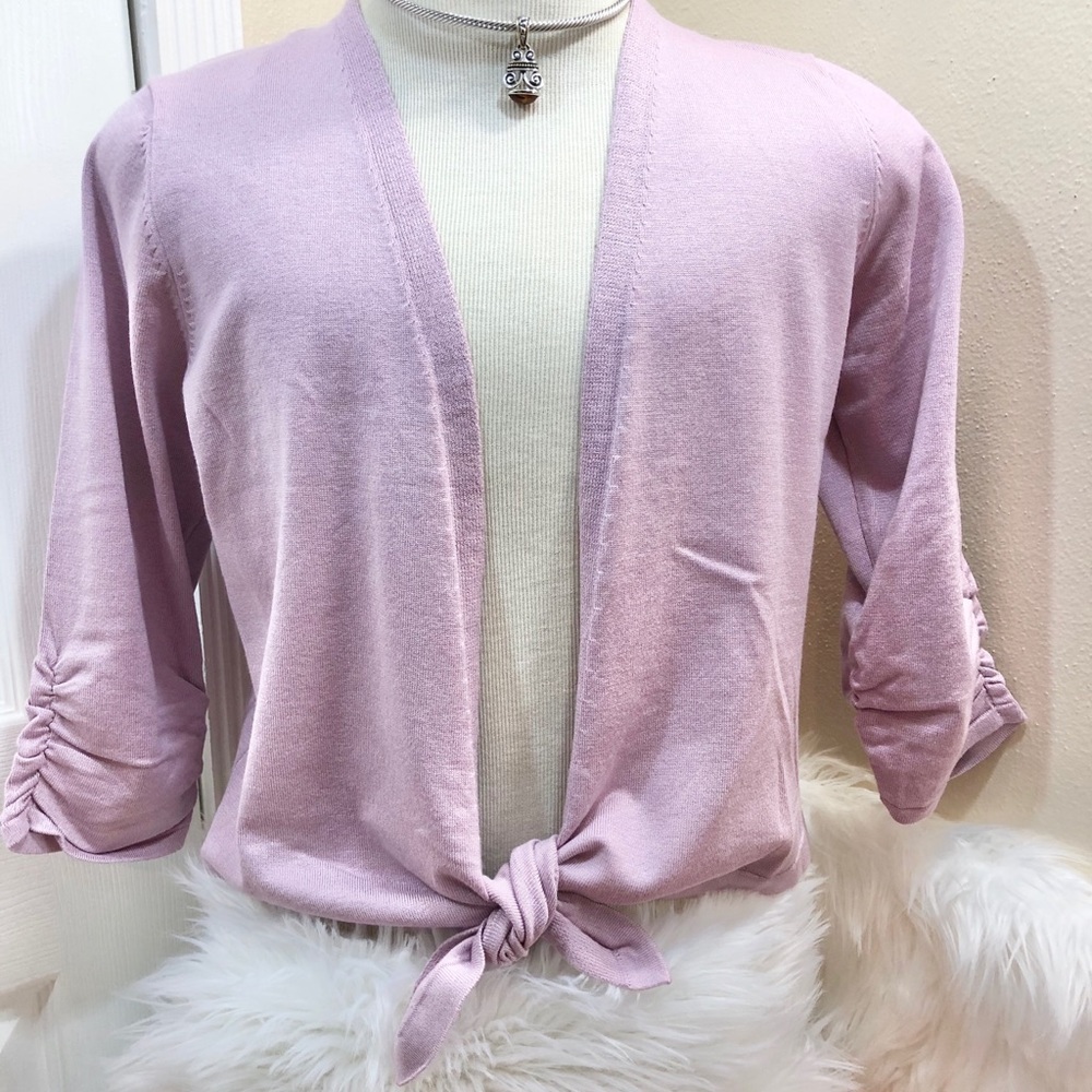 NEW Women’s Casual Tie Front Sweater